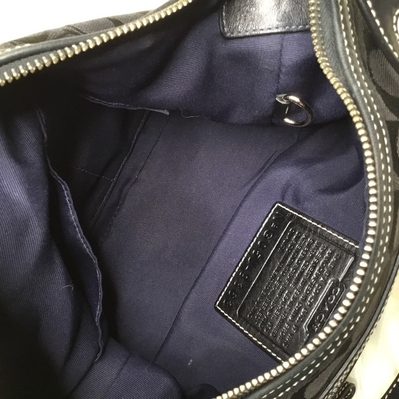 🚫𝕊𝕆𝕃𝔻🚫Authentic Black Coach Hobo Bag - Picture 7 of 8